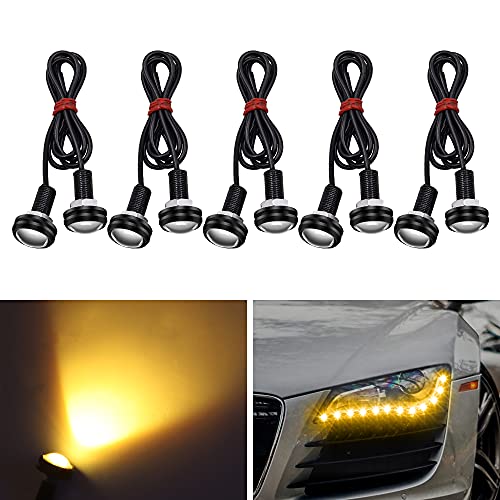 イエロー・クロームライトセット 889ドライビングランプユニット 180Φ汎用 イエローレンズ